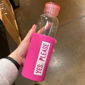 5/$25 DEAL Glass Water Bottle